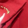 Vintage Klein petite Paris Red wool blazer size 36 Small Postage included Image 7
