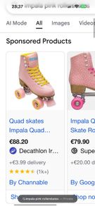 Impala Roller Skates Pink