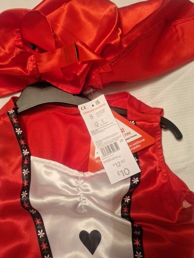 Little Red Riding Hood girls Halloween costume Age 7-8.  Brand new with tags.