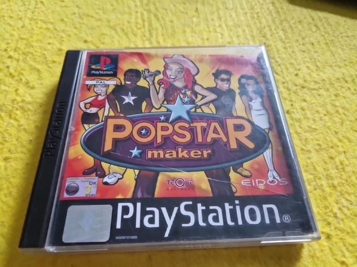 Popstar Maker PlayStation1 Ps1 PlayStation2 Ps2 games Original