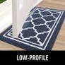 MULTIPLE SIZES/COLOURS AVAILABLE Washable Door Mats Indoor, Dirt Trapper Mat Absorbent Non-Slip Low Profile Doormat for Entrance Inside Kitchen Front Back Door Pets and Dogs 50 x 80 cm Image 6