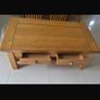 solid oak coffee table Image 2