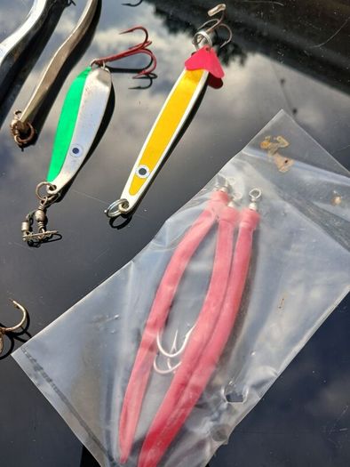 sea fishing lures selection .