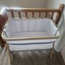 Babylo Nod Co-Sleeper Crib & Mattress. Includes Manual, travel bag Image 10