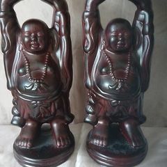 Collectable Money Buddha candle holders