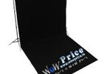 31611 3m x 5m Background Cotton Muslin Black