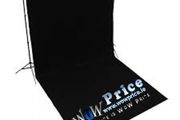 31611 3m x 5m Background Cotton Muslin Black