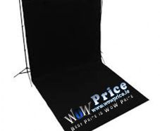 31611 3m x 5m Background Cotton Muslin Black