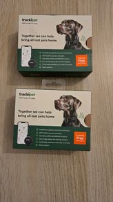 Set of 2 TrackiPet GPS Trackers for Dogs | New & Boxed