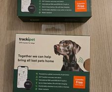 Set of 2 TrackiPet GPS Trackers for Dogs | New & Boxed