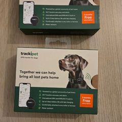 Set of 2 TrackiPet GPS Trackers for Dogs | New & Boxed