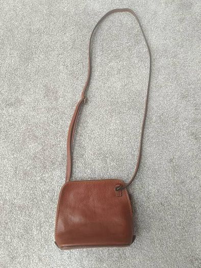 Italian Genuine Leather Crossbody Bag Brand New / Never Used