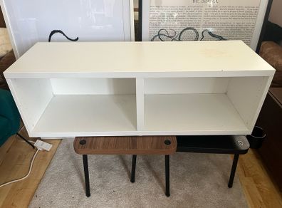 IKEA BESTA Shelf Unit  Storage Frame  White