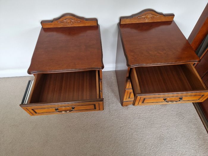 Two Bedside lockers