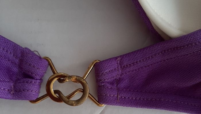 Genuine 70's vintage shorts and bikini top