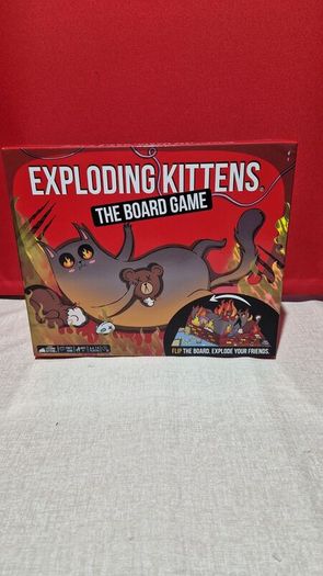 Exploding Kittens  The Board Game  Factory sealed, brand new in box