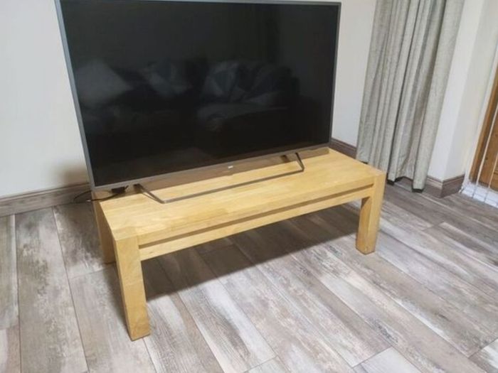Wooden sturdy coffee table
