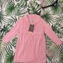 Mayoral Pink cardigan full length & matching bonnet  age 24 months Image 2