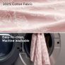 Nursing Pillow With Breastfeeding - Ergonomic Support & Original Security Fence to Baby' Safety - Making Breastfeeding Easy and Comfort for Mom & Baby - Removable Cotton Cover, Pink Image 7