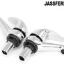 Chrome Pair of Basin Taps Hot and Cold Water Bathroom Sink Tap Top Lever Handle 1/2" Faucets, Set of 2 (FREE POSTAGE) Image 6