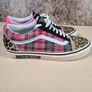 mens VANS ENGLISH INVASION SEX PISTOLS trainers runners shoes tartan pink leopard Size UK 8.5 EU 42.5 RARE Image 7