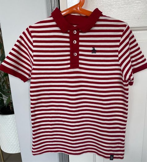 Like New Penguin Polo Top (Age 6-7)
