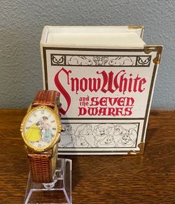 Limited Edition Vintage Snow White and Dopey Watch
