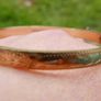 Vintage Ladies 18CT GOLD PLATED Bangle Bracelet Image 5