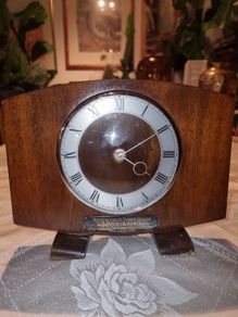 Wooden Desk/Mantel Clock