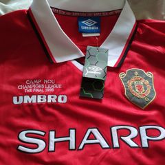 New Umbro Man Utd 1999 Champions League Jersey