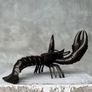 Unique bronze lobster statue Image 3