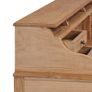 Desk 90x50x100 cm Solid Teak Wood Image 6