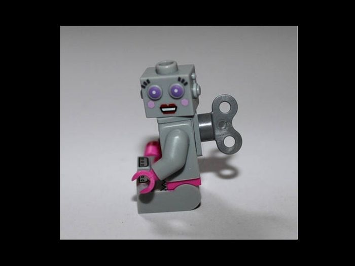 Lego LADY ROBOT Minifigure Lego Series 11 Lego Minifigure