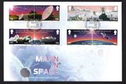 2003 Isle of Man Involvement in Space Exploration Commemorative Stamps First Day Cover (FDC)