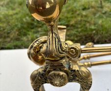 Brass Fire side set