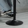 Adjustable Bar Stools Set of 2 Counter Height Barstools Dining Chairs 360 Swivel with Footrest for Home Pub, Brown Image 7