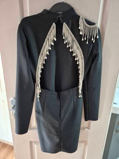 Luxury Dress with silver embelishments
