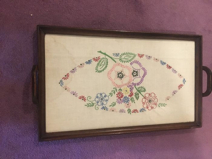 Antique Breakfast Tray