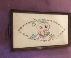 Antique Breakfast Tray