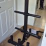 brand new heavy duty olympic bar and plate rack Image 7