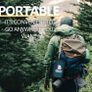 Camping Hammock - Ultralight Portable Travel Hammocks - 70-Denier Durable &Breathable Nylon with 10FT Tree Straps for Outdoor Camping Hiking Backpacking (FREE POSTAGE) Image 3