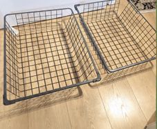 IKEA Wire Storage Baskets set of 2