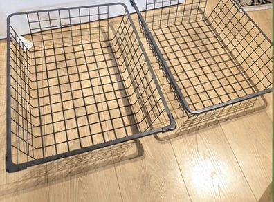 IKEA Wire Storage Baskets set of 2