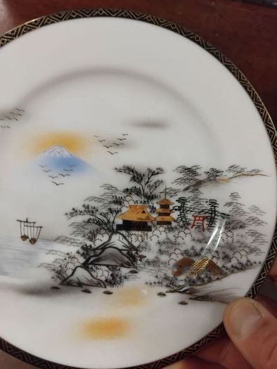 Fine Porcelain trio