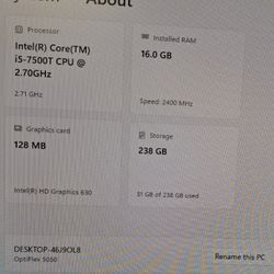Dell OptiPlex 5050 Mini PC | Intel Core i5-7500T | 16GB RAM tiny Desktop