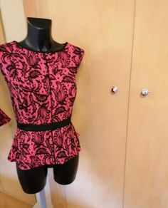 Women's Top Lace Scuba Nwot Size 16