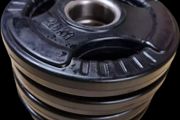 4 x 2.5 kg Olympic Rubber Plates Pack