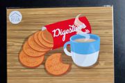 Digestive Biscuits A4 size Art Print, wall art