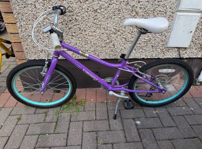 Girl kid bike