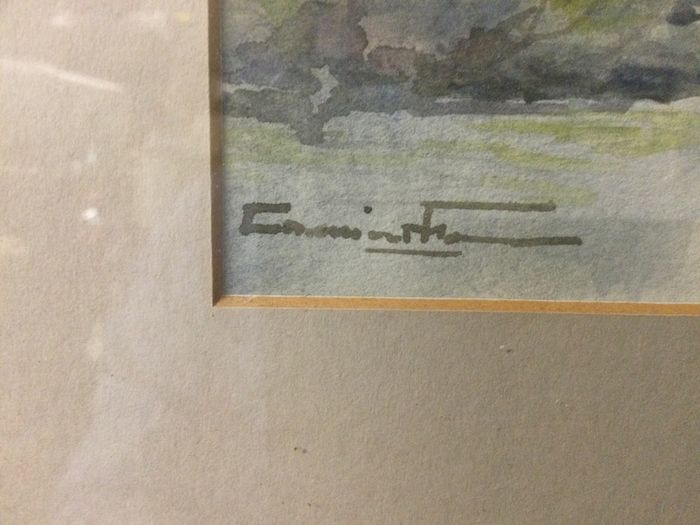 Art - Original William Cunningham Watercolour.
